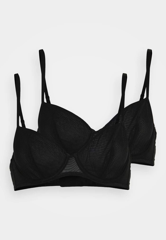 Soutien-Gorge ANNA FIELD Anna Field 2 Pack Noir Femme | RUU-7053562